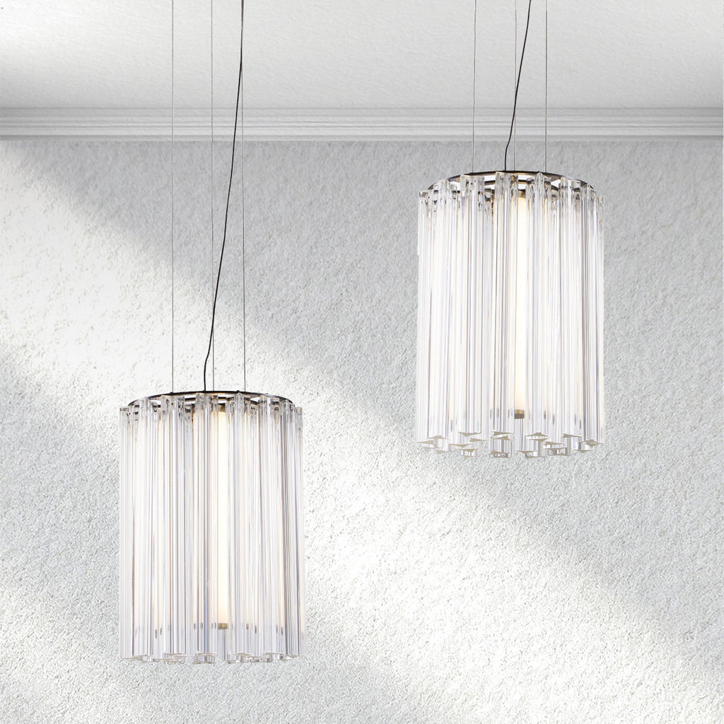 Rainfall Glass Pendant Light