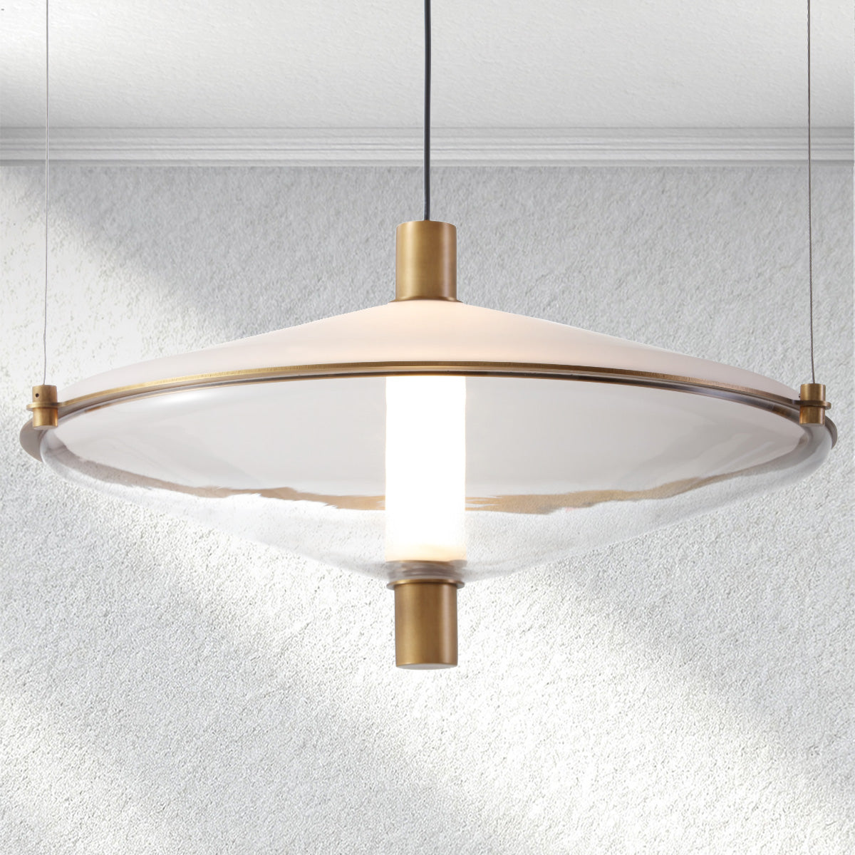 Orbit Glass Pendant Chandelier