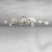 Apollo Moder Glass Ball Flushmount 20''36''47''