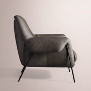 Envara Leather Armchair — LANIE GRAPHITE