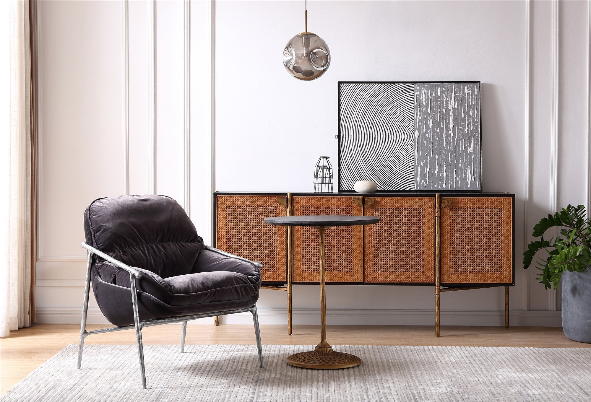 Axton Forge Brown Leather Accent Chairs For Living Reading Room