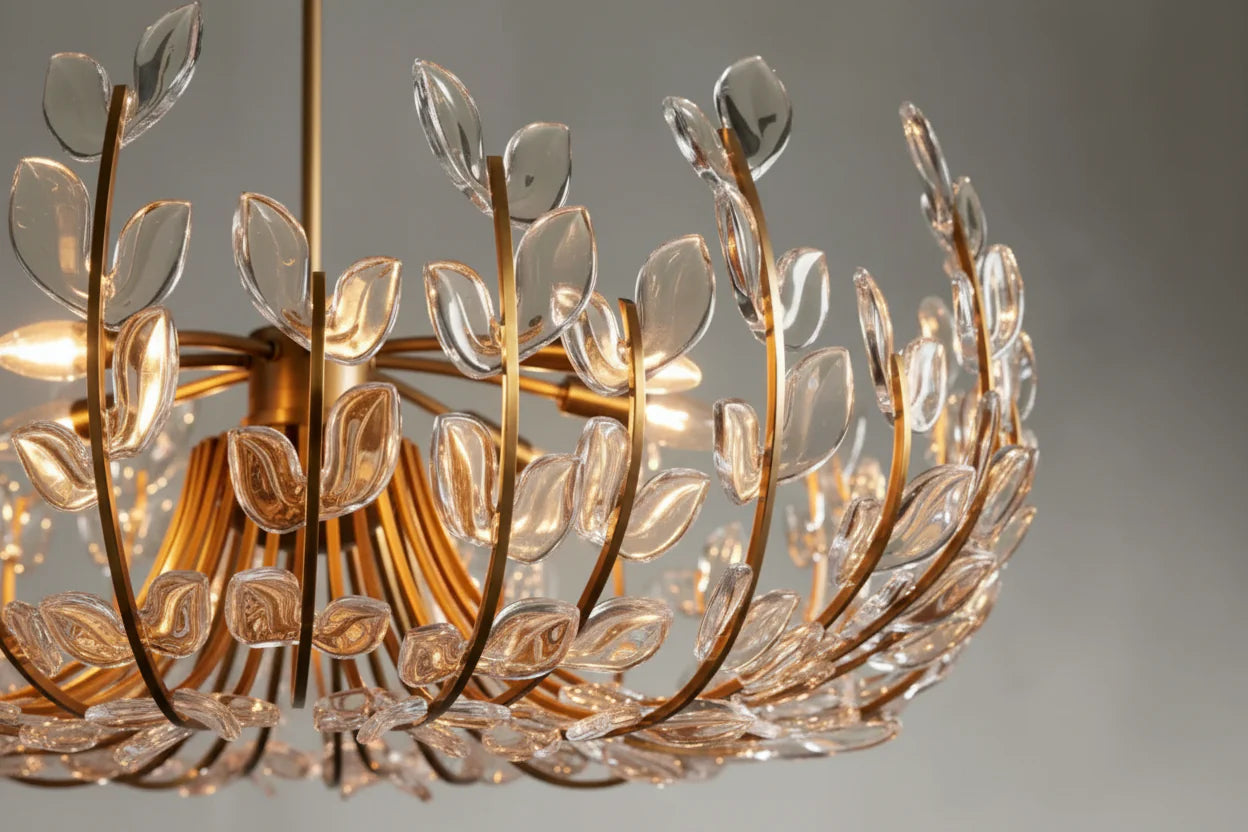 Adela 6 Light Chandelier 26" - kimoylights