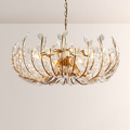 Adela 8 Light Chandelier 32“ -Kimoylights