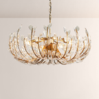 Adela 8 Light Chandelier 32“ -Kimoylights