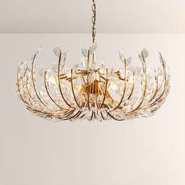 Adela 8 Light Chandelier 32“ -Kimoylights