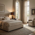 Adren Linen Table Lamp