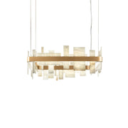 Geometric Alabaster Chandelier — image 1