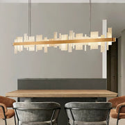Geometric Alabaster Chandelier — image 5