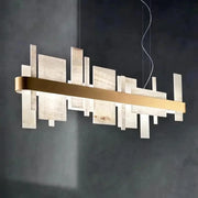 Geometric Alabaster Chandelier — image 10