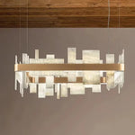 Geometric Alabaster Chandelier — image 7