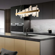 Geometric Alabaster Chandelier — image 8