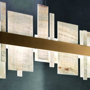 Geometric Alabaster Chandelier — image 17