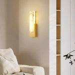 Alabaster Rectangle Wall Sconce — image 2