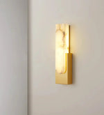 Alabaster Rectangle Wall Sconce — image 16