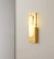 Alabaster Rectangle Wall Sconce — image 16