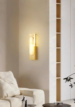 Alabaster Rectangle Wall Sconce — image 8