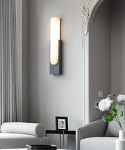 Alabaster Rectangle Wall Sconce — image 6