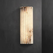 Alabaster Alvia Striped Wall Light