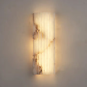 Alabaster Alvia Striped Wall Light