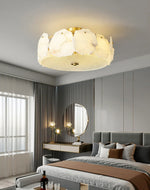 Alabaster Artze Brass Ceiling Light — image 13