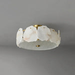 Alabaster Artze Brass Ceiling Light — image 16