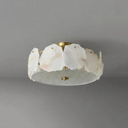 Alabaster Artze Brass Ceiling Light — image 16