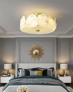 Alabaster Artze Brass Ceiling Light — image 7