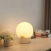 Alabaster Globe Table Lamp — image 5