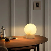 Alabaster Globe Table Lamp — image 7