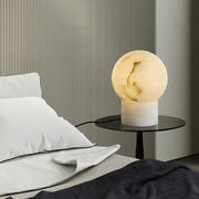 Alabaster Globe Table Lamp — image 11