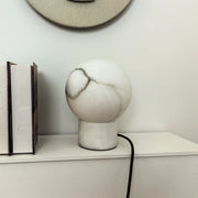 Alabaster Globe Table Lamp — image 10