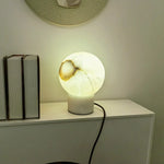 Alabaster Globe Table Lamp — image 8