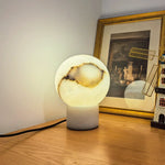Alabaster Globe Table Lamp — image 3