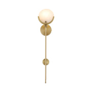 Alabaster Ava Brass Wall Lamp — image 23