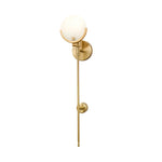 Alabaster Ava Brass Wall Lamp — image 22