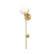 Alabaster Ava Brass Wall Lamp — image 22