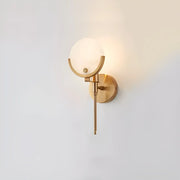 Alabaster Ava Brass Wall Lamp — image 17