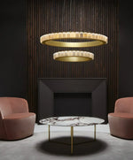 Alabaster Avalon Ring Chandelier — image 6