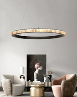 Alabaster Avalon Ring Chandelier — image 5