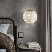 Alabaster Ball Pendant Light — image 12