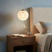 Alabaster Ball Pendant Light — image 9