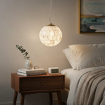 Alabaster Ball Pendant Light — image 4
