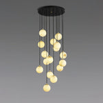 Alabaster Balls Cluster Chandelier — image 20