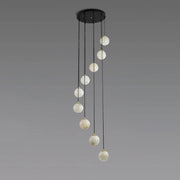 Alabaster Balls Cluster Chandelier — image 17