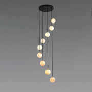 Alabaster Balls Cluster Chandelier — image 18