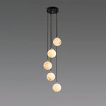 Alabaster Balls Cluster Chandelier — image 14
