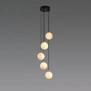 Alabaster Balls Cluster Chandelier — image 14