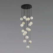 Alabaster Balls Cluster Chandelier — image 22