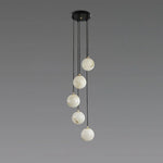 Alabaster Balls Cluster Chandelier — image 15