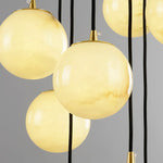 Alabaster Balls Cluster Chandelier — image 11